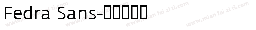 Fedra Sans字体转换